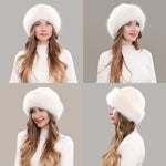 Women's Plush Winter Faux Fur Hat