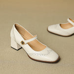 Messina Leather Heels