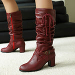 Paolina Buckle Boots