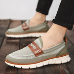 Men's Mesh Penny Loafers