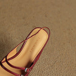 Hilton Leather Flats