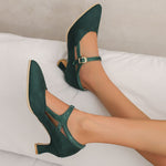Eleanor Suede Heels