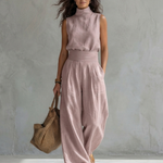Maria | Elegant Wide Leg Pants and Top Set
