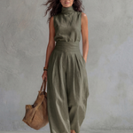 Maria | Elegant Wide Leg Pants and Top Set
