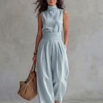 Maria | Elegant Wide Leg Pants and Top Set