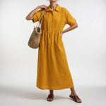 Adèle | Robe chemise fluide estivale