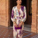Valeria | Dress with Crossover Neckline