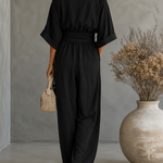 Elisa | Jumpsuit Elegante Fluida con Scollo a V