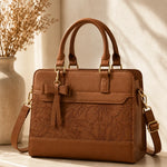 Valeria | Bow Accent Satchel Handbag