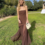 Sophia Brennan | Asymmetrical Maxi Dress For Women