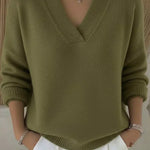 Violeta | Pull Ample avec Col en V