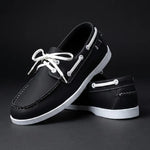 Men's Two Tone Lace Boat Shoes