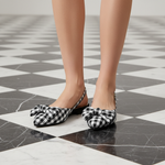 Vivienne Bow Slingback Flat