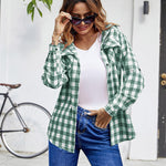 Long/Roll Up Sleeve Cotton Plaid Shirts - Zeagoo (Us Only)