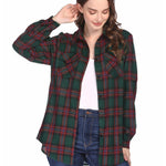 Long/Roll Up Sleeve Cotton Plaid Shirts - Zeagoo (Us Only)