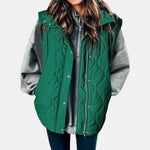 Women's Quilted Hooded Puffer Gilet