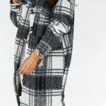 Elmwood Plaid Button Down Coat