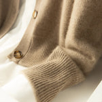 Evelyn Wool Cashmere Cardigan