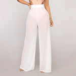 High Waist Sheer Pants