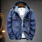 Bennett Urban Hooded Denim Jacket