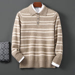 Claire Merino Wool Polo Sweater