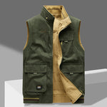 Emilio Cotton Utility Vest