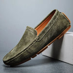 Radcliff Stitched Suede Loafers