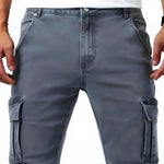 Gennaro | Pantaloni Cargo Stretch