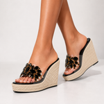 Isabella Crystal Wedges