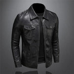 Alessio | Giacca in Pelle Sartoriale