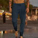 Mateo Beach | Pantaloni Estivi in Lino