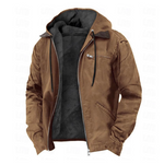 Henry™ | Warm Fleece Lined Hooded Vintage Jacket