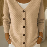 Eleonora | Button-Down Quilted Cardigan