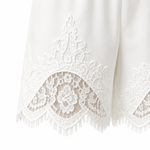 Lily Satin Lace Shorts