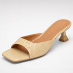 Lisette Embossed Heels