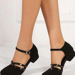 Isabelle Fournier | Classic Grace Low Heel Mary Jane Shoes For Women