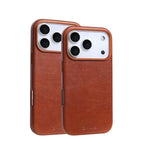 MagSafe Leather Phone Case for iPhone 13-17 | Premium Magnetic Protection Design