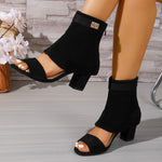 Celina Suede Heels