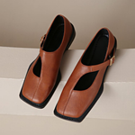 Lucia Leather Mary Janes