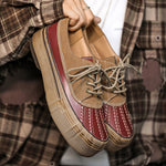 Porto Leather Platform Sneakers
