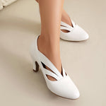 Aldena Leather Heels