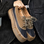 Porto Leather Platform Sneakers