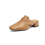Valerie Leather Mule