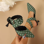 Rosetta Strap Heels