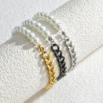 Cuban Pearl Bracelet