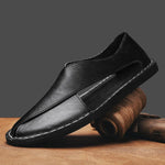 Halden Crosscut Leather Sandals