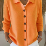Fosca | Cardigan with Collar and Buttons
