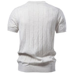 Men's 100% Cotton Striped T-Shirt | Soft Casual Summer Top