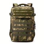 Men's 600D Polyester Tactical Backpack | Durable Camouflage Outdoor Adventure Gear