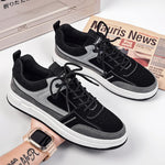 Men's Breathable Fabric Low-Top Sneakers | Vintage-Inspired Lightweight Comfort